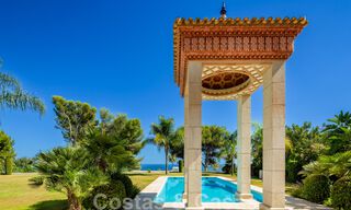 Majestuosa villa de lujo en venta con vistas panorámicas al mar en la exclusiva comunidad de Sierra Blanca en la Milla de Oro de Marbella 44763 