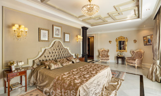 Majestuosa villa de lujo en venta con vistas panorámicas al mar en la exclusiva comunidad de Sierra Blanca en la Milla de Oro de Marbella 44769 