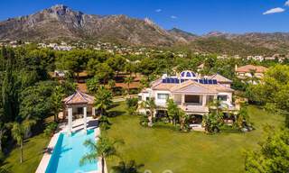 Majestuosa villa de lujo en venta con vistas panorámicas al mar en la exclusiva comunidad de Sierra Blanca en la Milla de Oro de Marbella 44776 