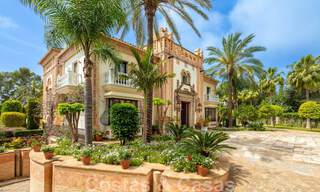 Majestuosa villa de lujo en venta con vistas panorámicas al mar en la exclusiva comunidad de Sierra Blanca en la Milla de Oro de Marbella 44784 