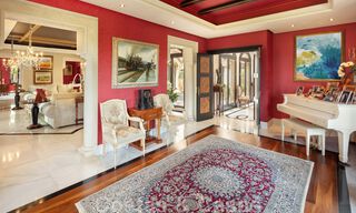Majestuosa villa de lujo en venta con vistas panorámicas al mar en la exclusiva comunidad de Sierra Blanca en la Milla de Oro de Marbella 44788 
