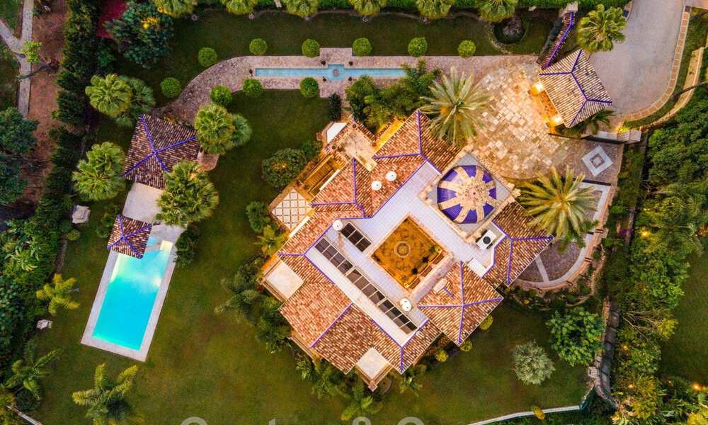 Majestuosa villa de lujo en venta con vistas panorámicas al mar en la exclusiva comunidad de Sierra Blanca en la Milla de Oro de Marbella 44789