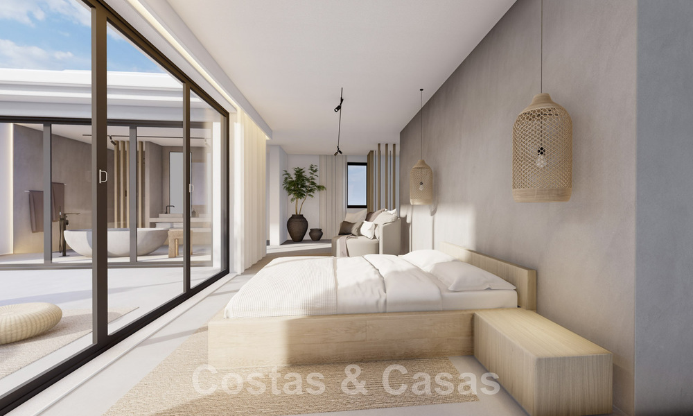 Sublime villa de lujo en venta en una gran parcela, con arquitectura mediterránea, cerca de la playa en la Nueva Milla de Oro entre Marbella y Estepona 44963