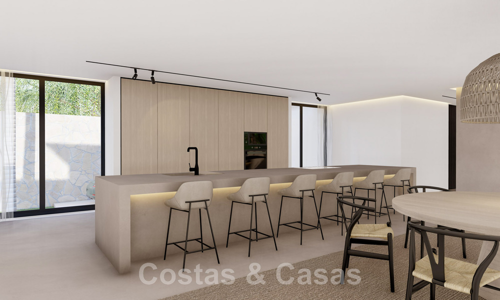 Sublime villa de lujo en venta en una gran parcela, con arquitectura mediterránea, cerca de la playa en la Nueva Milla de Oro entre Marbella y Estepona 44968