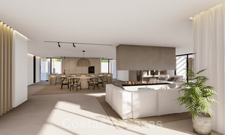 Sublime villa de lujo en venta en una gran parcela, con arquitectura mediterránea, cerca de la playa en la Nueva Milla de Oro entre Marbella y Estepona 44969 