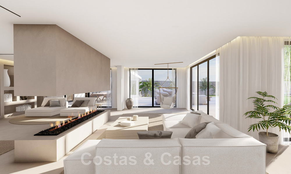 Sublime villa de lujo en venta en una gran parcela, con arquitectura mediterránea, cerca de la playa en la Nueva Milla de Oro entre Marbella y Estepona 44970