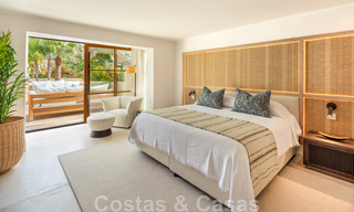 Villa andaluza modernista en venta con vistas panorámicas, cerca de la playa, en la Milla de Oro de Marbella 44907 