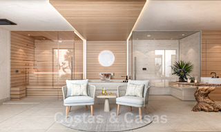Villa de diseño español en venta, a pasos del campo de golf en Marbella - Benahavis 45439 