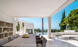 Villa contemporánea de lujo en venta con vistas al mar en el complejo más exclusivo de La Zagaleta en Benahavis - Marbella 45160 