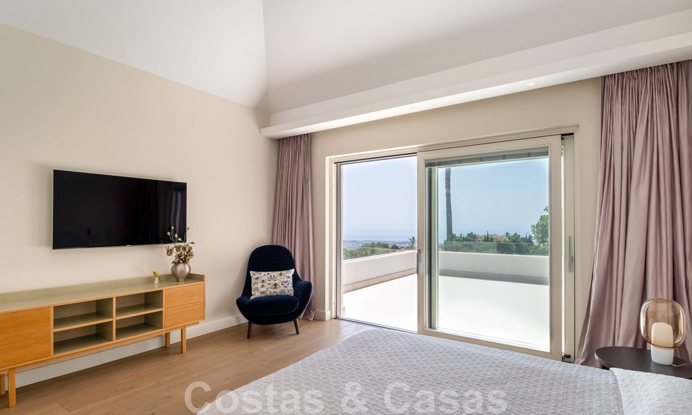 Villa contemporánea de lujo en venta con vistas al mar en el complejo más exclusivo de La Zagaleta en Benahavis - Marbella 45177