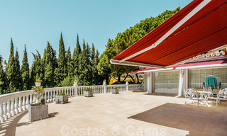 Villa de lujo mediterránea única en venta, en el corazón de la Milla de Oro de Marbella 46162 