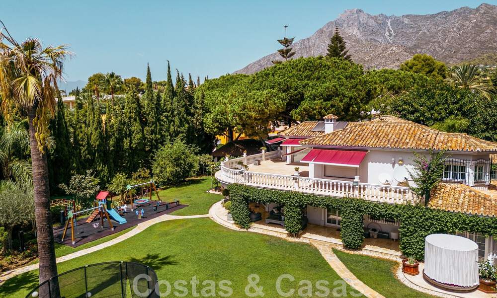 Villa de lujo mediterránea única en venta, en el corazón de la Milla de Oro de Marbella 46165