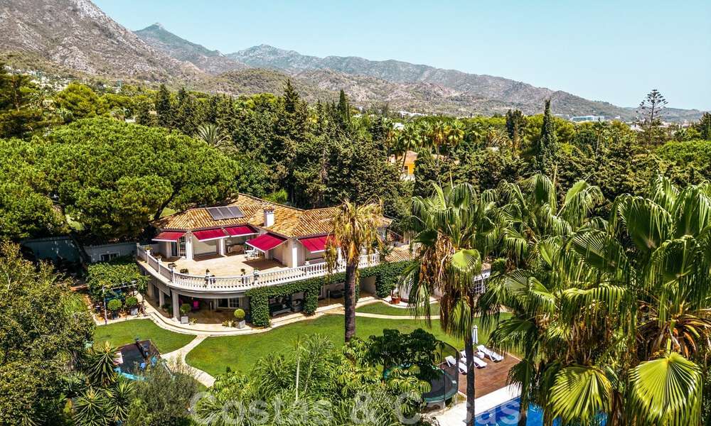 Villa de lujo mediterránea única en venta, en el corazón de la Milla de Oro de Marbella 46167