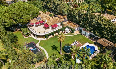 Villa de lujo mediterránea única en venta, en el corazón de la Milla de Oro de Marbella 46168