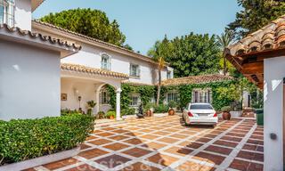 Villa de lujo mediterránea única en venta, en el corazón de la Milla de Oro de Marbella 46180 