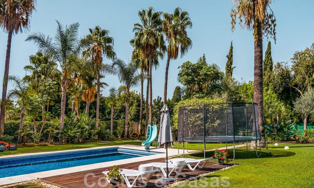 Villa de lujo mediterránea única en venta, en el corazón de la Milla de Oro de Marbella 46183