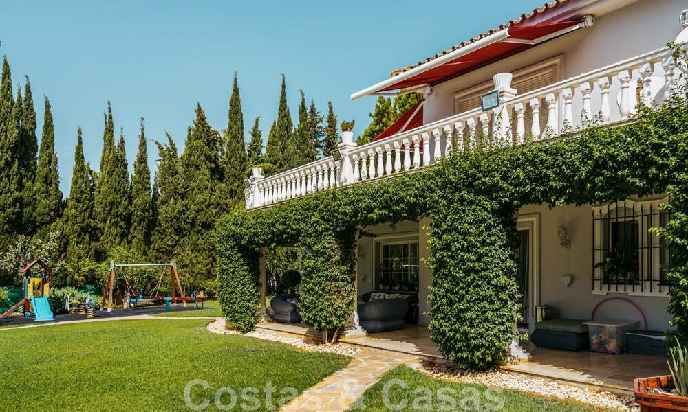 Villa de lujo mediterránea única en venta, en el corazón de la Milla de Oro de Marbella 46184