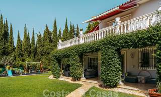 Villa de lujo mediterránea única en venta, en el corazón de la Milla de Oro de Marbella 46184 