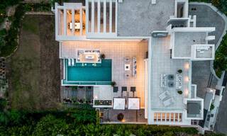 Nueva villa de diseño modernista en venta con vistas panorámicas, situada en la Nueva Milla de Oro de Marbella - Benahavís 53680 