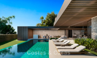 Villa de diseño vanguardista en venta con numerosas comodidades de lujo, rodeada de campos de golf en Nueva Andalucía, Marbella 46022 