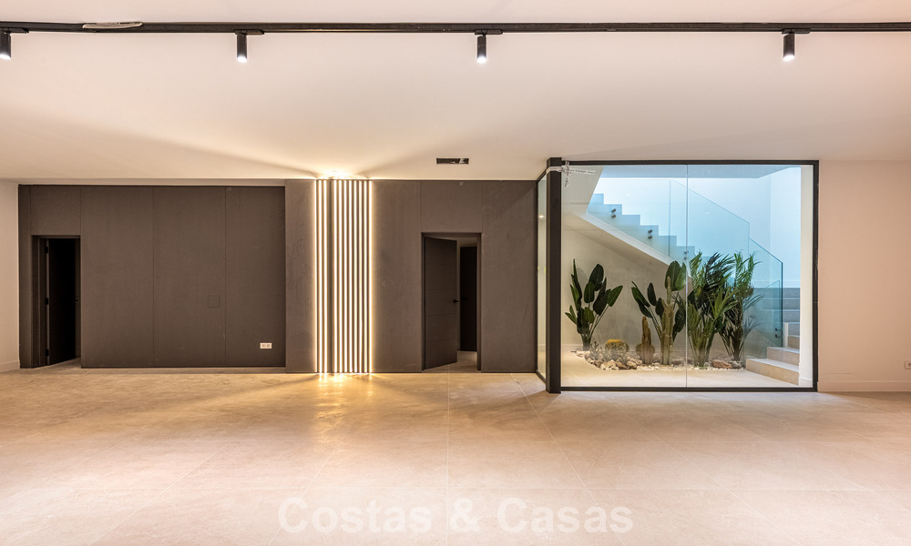 Elegantes y modernas villas de nueva construcción en venta con vistas panorámicas cerca del golf en el valle de Mijas en la Costa del Sol 797826