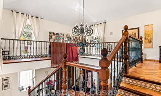 Formidable villa familiar mediterránea en venta con vistas panorámicas en un complejo de golf prestigioso en Benahavis - Marbella 45782 