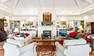 Formidable villa familiar mediterránea en venta con vistas panorámicas en un complejo de golf prestigioso en Benahavis - Marbella 45787 