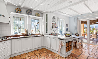 Formidable villa familiar mediterránea en venta con vistas panorámicas en un complejo de golf prestigioso en Benahavis - Marbella 45795 