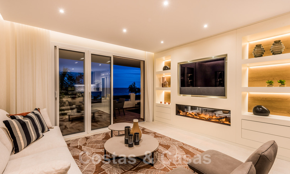 Se vende apartamento recién reformado, listo para entrar a vivir, en un complejo de playa, con vistas al mar en la Nueva Milla de Oro, Estepona 46717