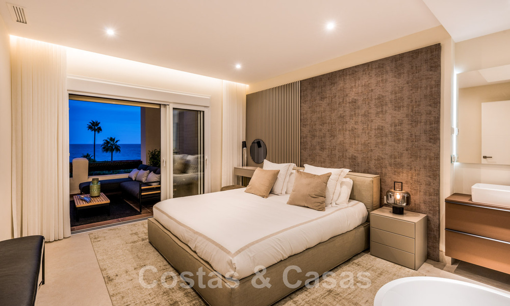 Se vende apartamento recién reformado, listo para entrar a vivir, en un complejo de playa, con vistas al mar en la Nueva Milla de Oro, Estepona 46725