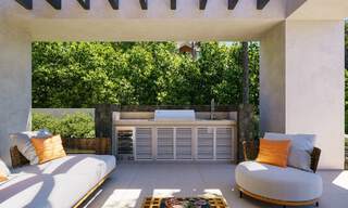 Villa de lujo de arquitectura contemporánea en venta a poca distancia del Club de Golf La Quinta en Benahavis - Marbella 45751 