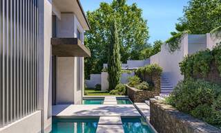 Villa de lujo de arquitectura contemporánea en venta a poca distancia del Club de Golf La Quinta en Benahavis - Marbella 45755 