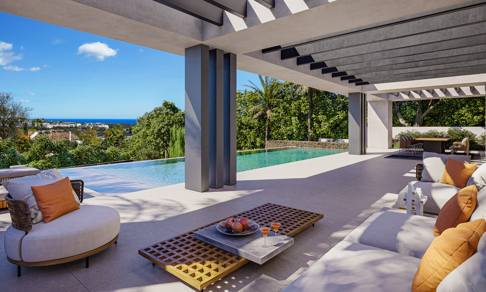 Villa de lujo de arquitectura contemporánea en venta a poca distancia del Club de Golf La Quinta en Benahavis - Marbella 45757