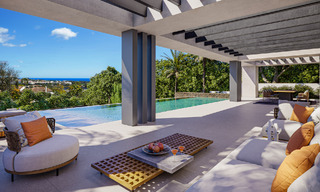 Villa de lujo de arquitectura contemporánea en venta a poca distancia del Club de Golf La Quinta en Benahavis - Marbella 45757 