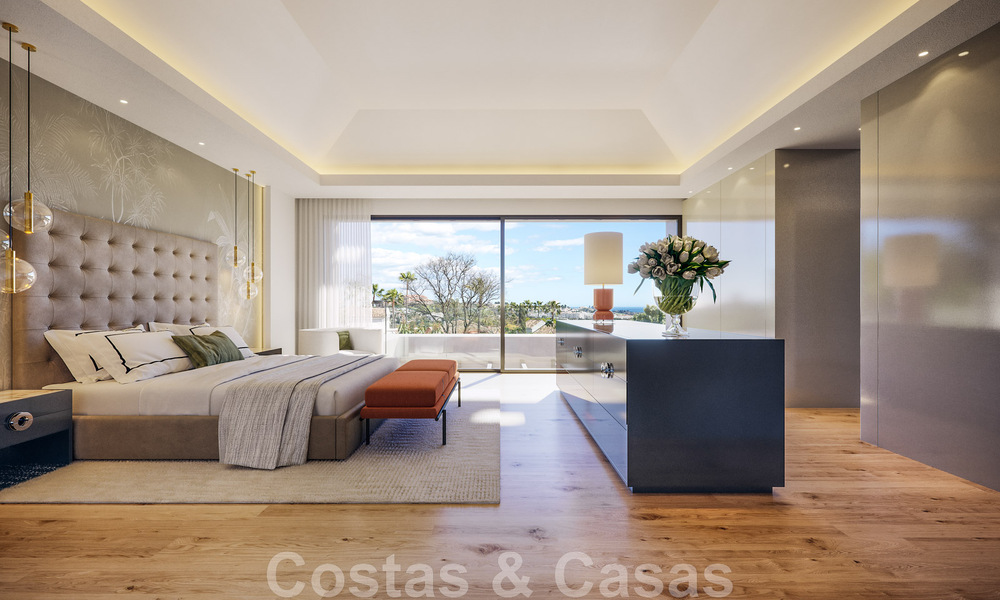Villa de lujo de arquitectura contemporánea en venta a poca distancia del Club de Golf La Quinta en Benahavis - Marbella 45759