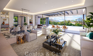 Villa de lujo de arquitectura contemporánea en venta a poca distancia del Club de Golf La Quinta en Benahavis - Marbella 45764 