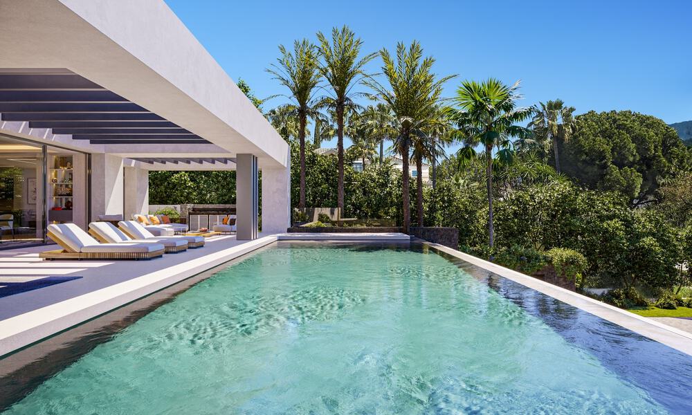 Villa de lujo de arquitectura contemporánea en venta a poca distancia del Club de Golf La Quinta en Benahavis - Marbella 45767
