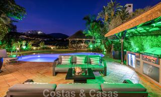 Exclusiva villa de lujo mediterránea en venta con vistas al campo de golf en la codiciada zona residencial de La Quinta, Benahavís - Marbella 48443 