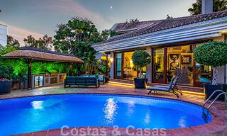 Exclusiva villa de lujo mediterránea en venta con vistas al campo de golf en la codiciada zona residencial de La Quinta, Benahavís - Marbella 48497 