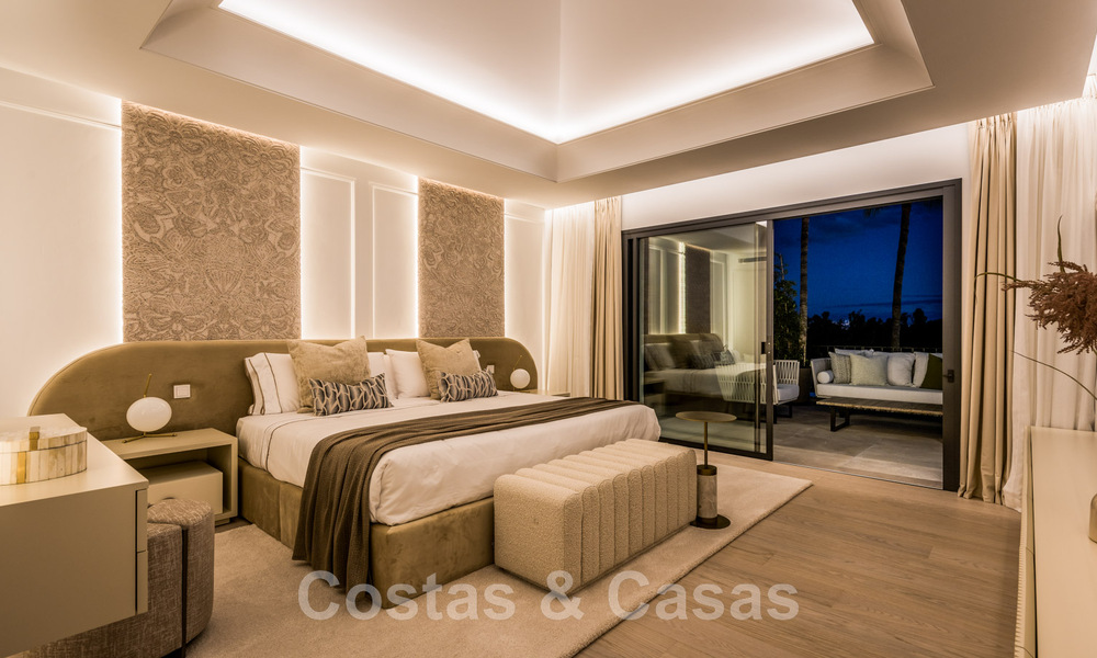 Villa de diseño en venta rodeada de campos de golf en el valle de Nueva Andalucía, Marbella 48794