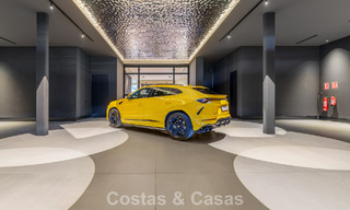 Majestuosa y contemporánea villa de nueva construcción en venta con sublimes vistas al mar en las colinas de La Quinta en Benahavis - Marbella 786683 