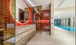 Majestuosa y contemporánea villa de nueva construcción en venta con sublimes vistas al mar en las colinas de La Quinta en Benahavis - Marbella 786721 