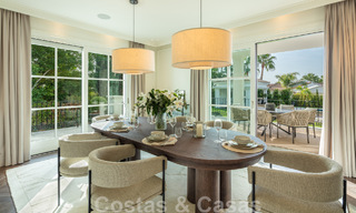 Espectacular villa de lujo en venta de estilo arquitectónico mediterráneo en la prestigiosa urbanización Sierra Blanca en la Milla de Oro de Marbella 46225 