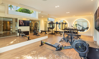 Espectacular villa de lujo en venta de estilo arquitectónico mediterráneo en la prestigiosa urbanización Sierra Blanca en la Milla de Oro de Marbella 46226 