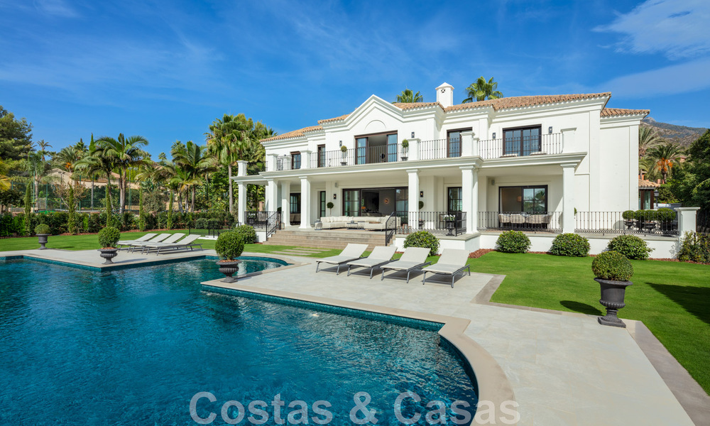 Espectacular villa de lujo en venta de estilo arquitectónico mediterráneo en la prestigiosa urbanización Sierra Blanca en la Milla de Oro de Marbella 46246