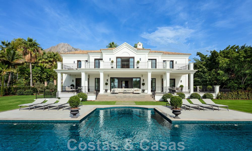 Espectacular villa de lujo en venta de estilo arquitectónico mediterráneo en la prestigiosa urbanización Sierra Blanca en la Milla de Oro de Marbella 46247
