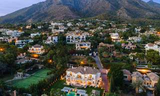 Espectacular villa de lujo en venta de estilo arquitectónico mediterráneo en la prestigiosa urbanización Sierra Blanca en la Milla de Oro de Marbella 46262 