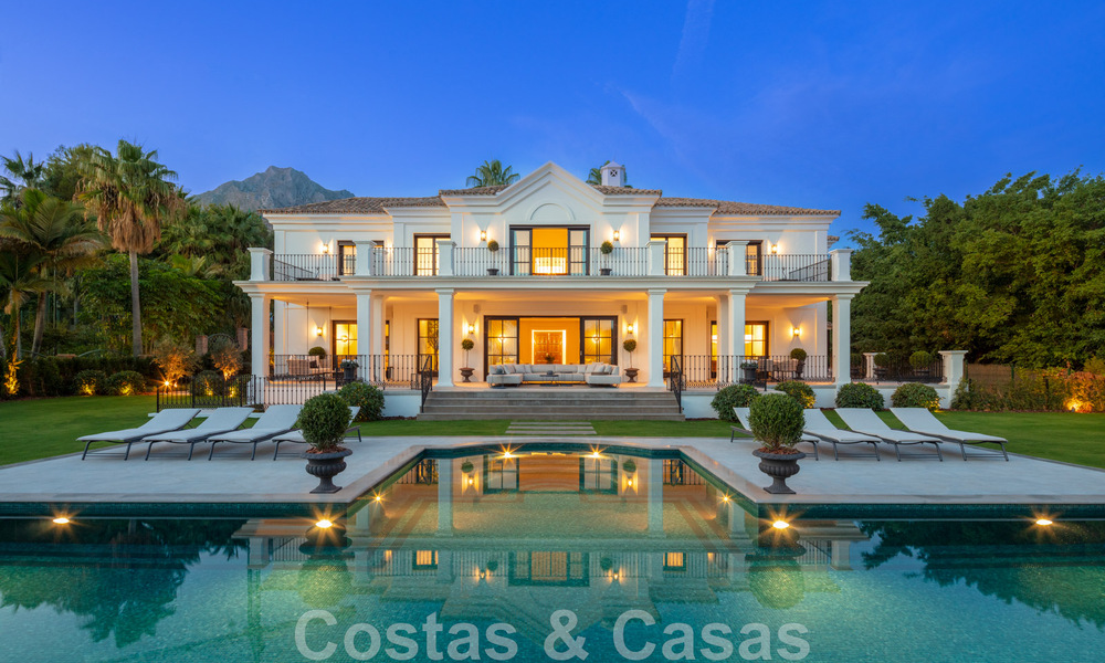 Espectacular villa de lujo en venta de estilo arquitectónico mediterráneo en la prestigiosa urbanización Sierra Blanca en la Milla de Oro de Marbella 46266