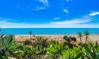 Amplio apartamento reformado en venta en un complejo de playa con vistas panorámicas al mar, en la Nueva Milla de Oro entre Marbella y Estepona 46532 