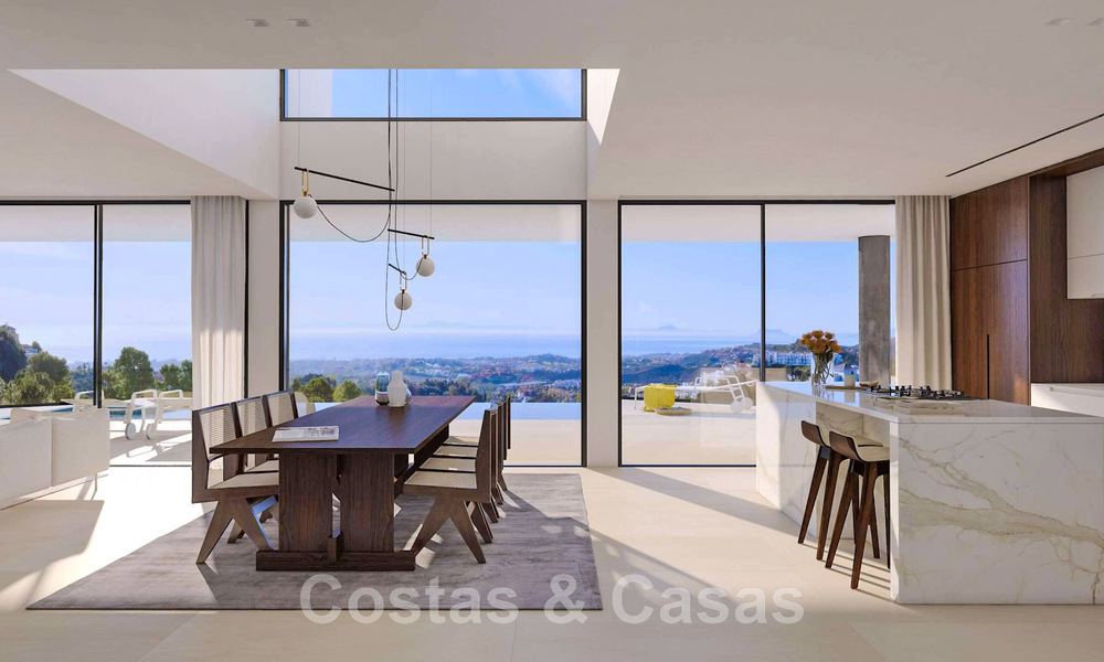 Última villa de nueva construcción de un proyecto exclusivo en venta en una ubicación privilegiada, en las colinas de Benahavis - Marbella 46333